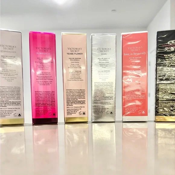 Victoria’s Secret VS 10-Piece Roller Bundle: Bombshell Tease Flower Angel RARE - Picture 9 of 16